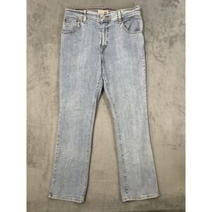 Levis 550 Jeans Womens 10 Blue Bootcut Relaxed Light Wash Denim Mid Rise Stretch